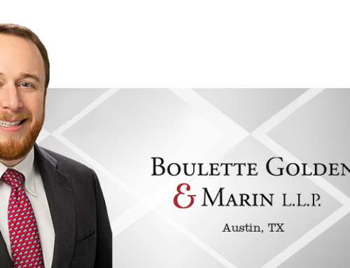 Steven Garrett named Partner with Boulette Golden & Marin L.L.P.