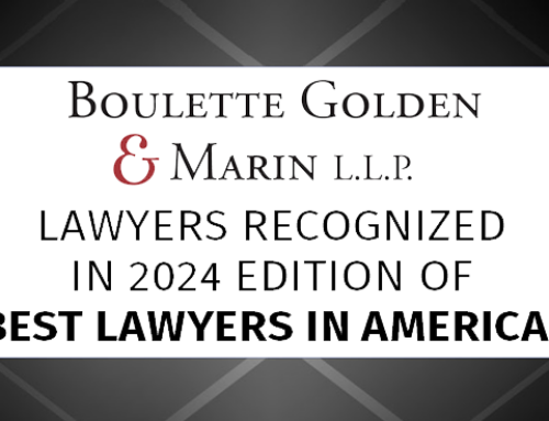 Five Boulette Golden & Marin Attorneys Recognized in Best Lawyers in America® 2024